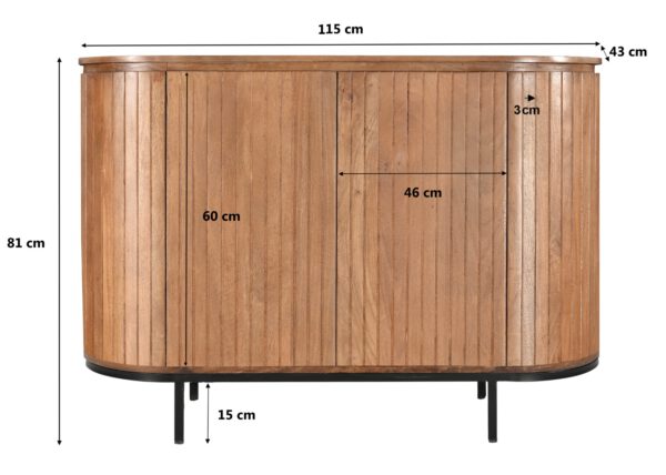 Noor Natuurlijk 115cm - Afbeelding 4