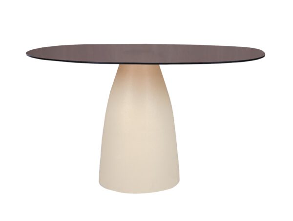 Eettafel Milan Rookglas-140cm - Image 3