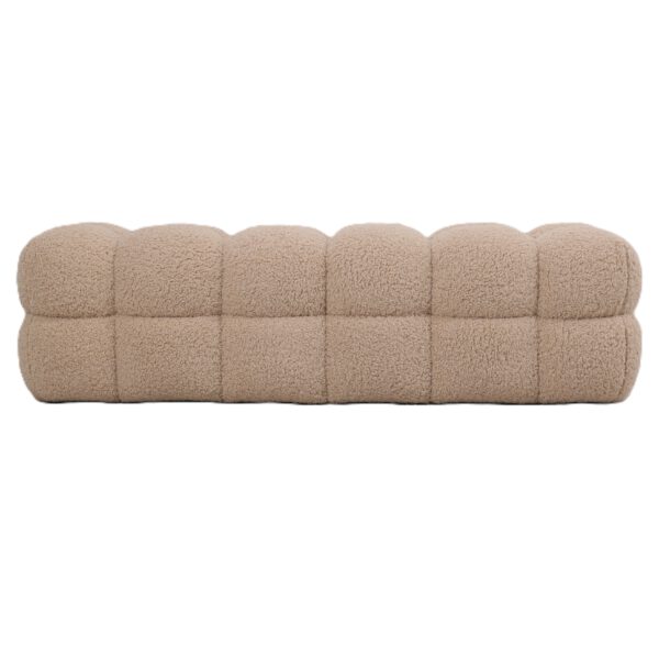 Teddy bench beige