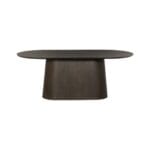 Arlo Eettafel Ovaal 200cm Espresso