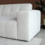 Wave Hoekbank Off White - Afbeelding 4