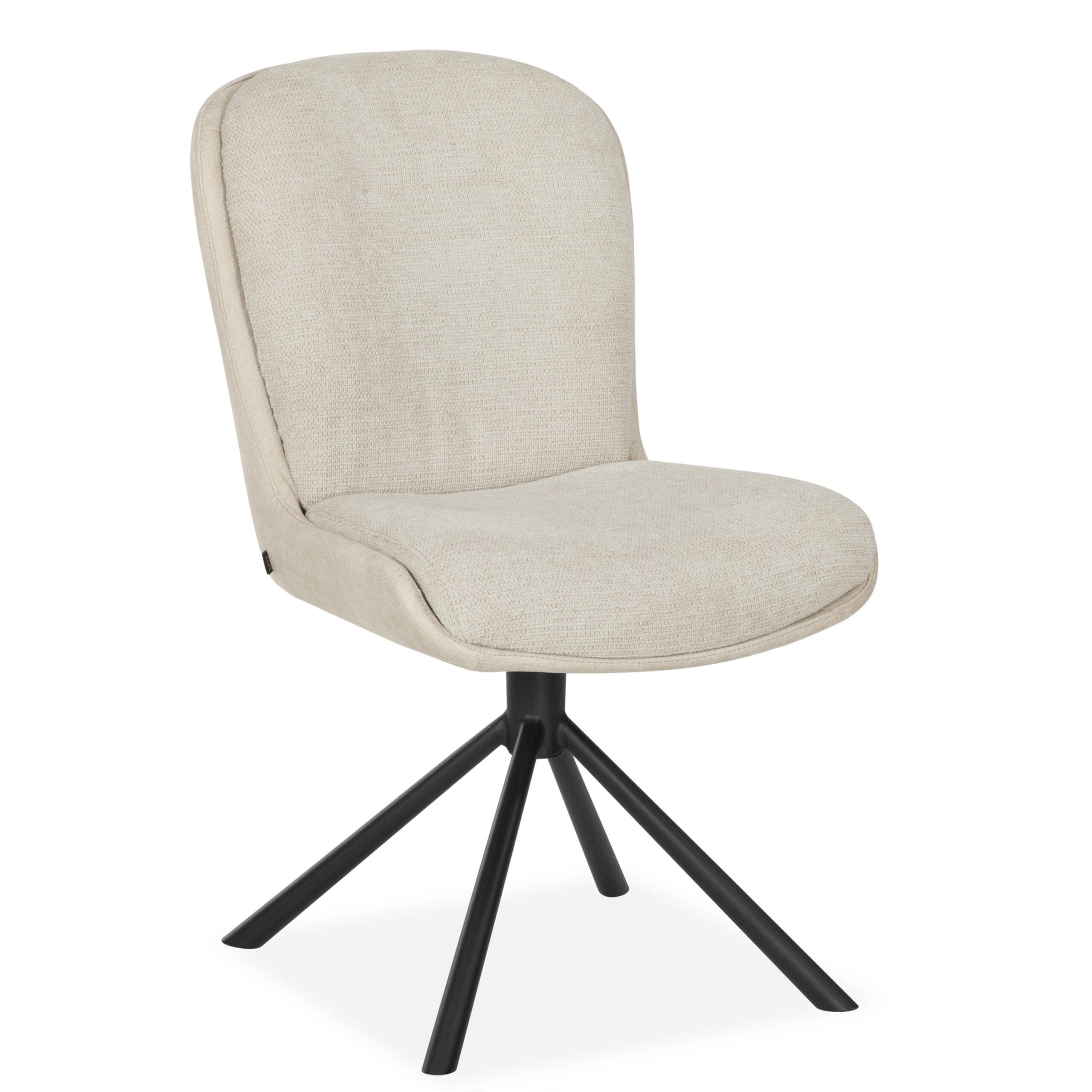 Long stoel beige 2 Long Draaistoel - Afbeelding 1